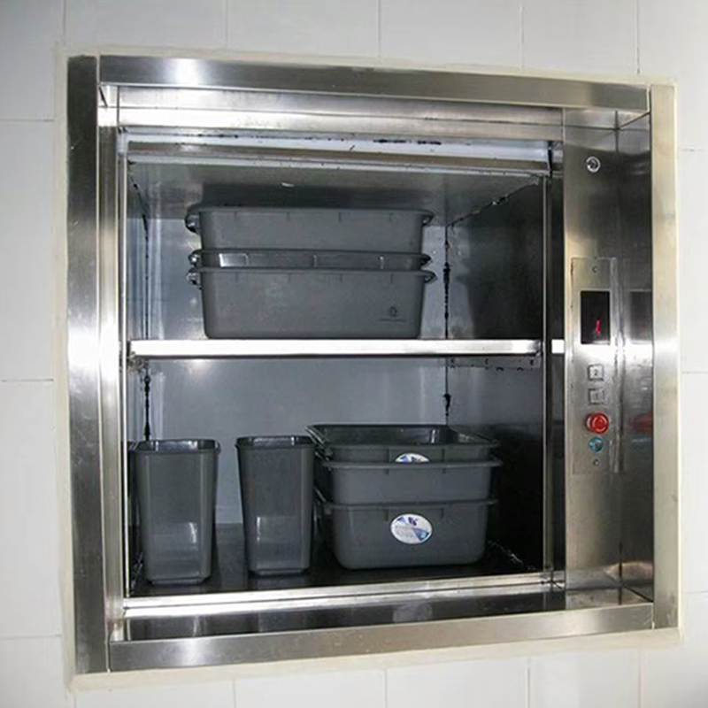 Elevador de montaplatos vertical Ascensores Elevadores VTEF105 para uso en restaurantes y cantinas