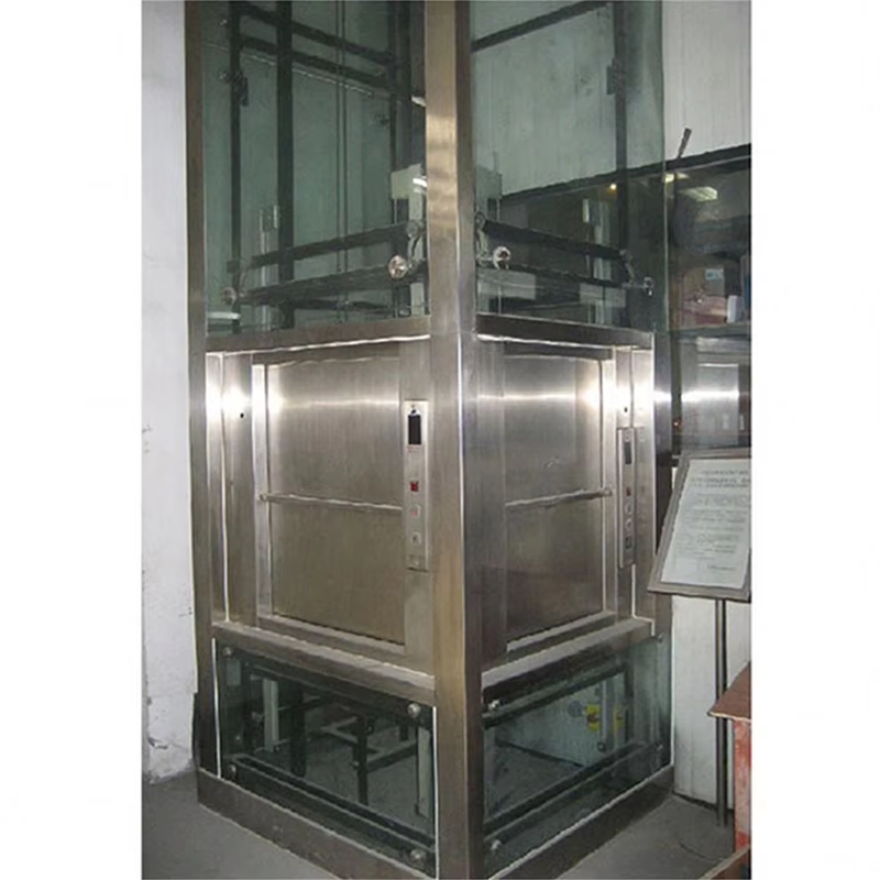 Elevador de montaplatos vertical Ascensores Elevadores VTEF105 para uso en restaurantes y cantinas
