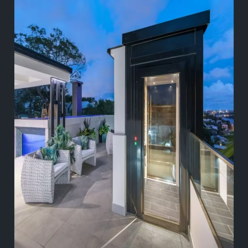 VTEV108 Ascensores Elevadores Elevador de villa seguro y confiable para instalación en casas familiares