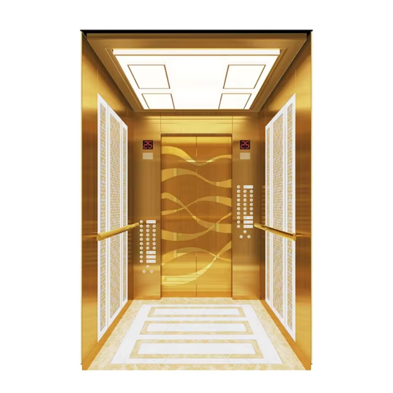 Elevadores VTEP109 Ascensor de pasajeros fácil de usar con panel de control intuitivo