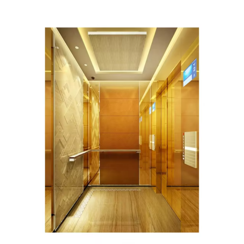 Ascensores duraderos y silenciosos VTEP110 para edificios de alto tráfico