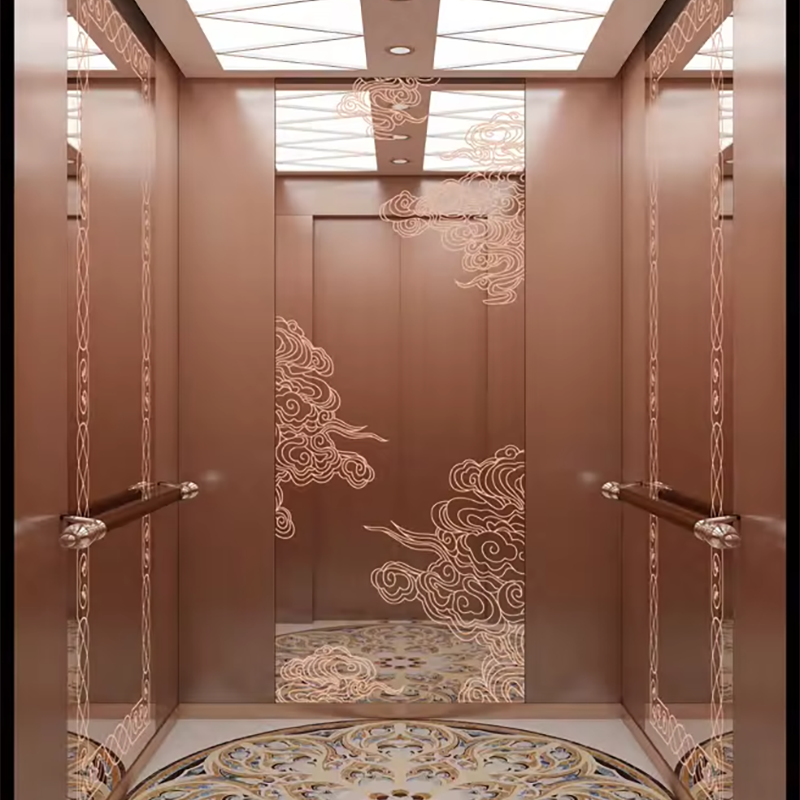 VTEP104 Elevadores Ascensor de Pasajeros Tranquilo y Suave para Complejos Residenciales