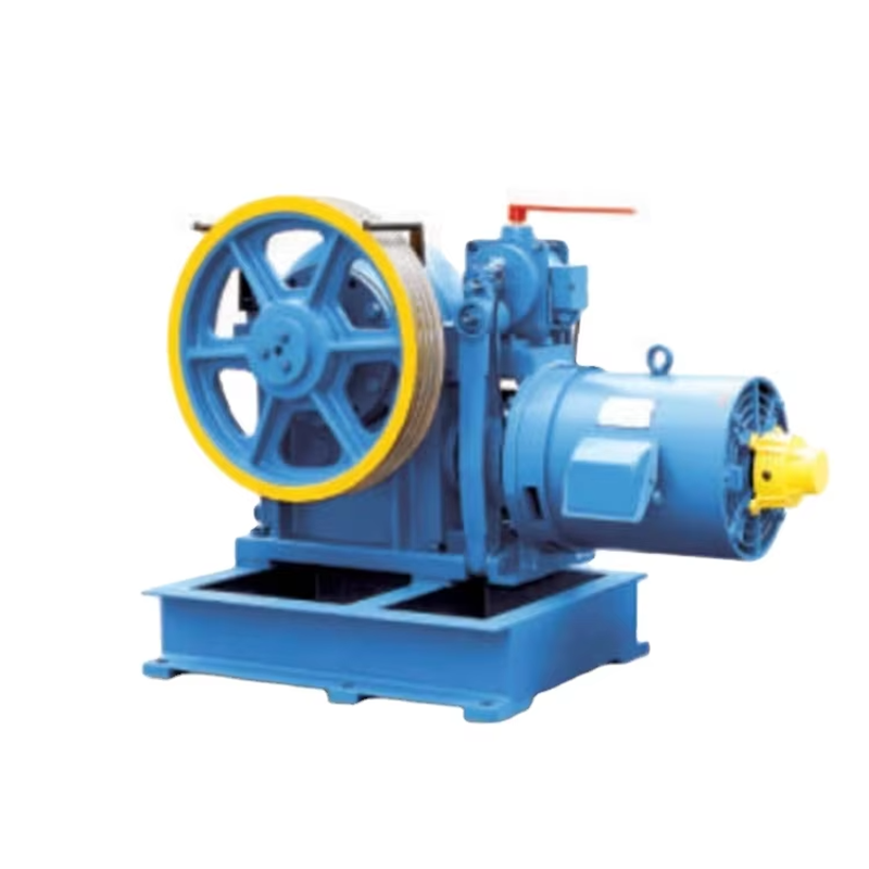 Máquina de tracción Torin VTSP210 Motor de elevación de ascensor YJ245D Motor de 1150 kg