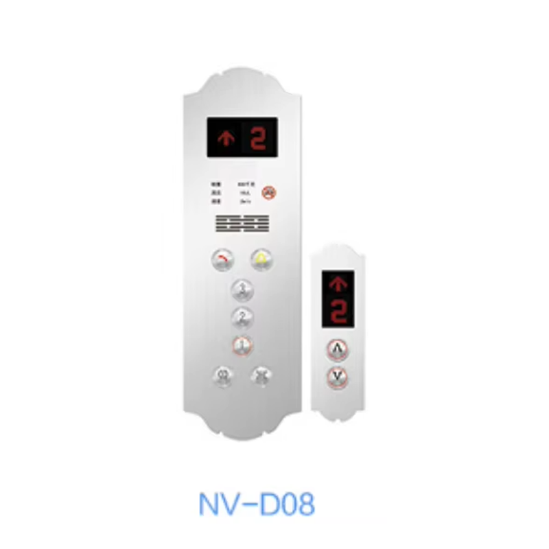 VTSP384 Pantalla LCD de 7 segmentos para cabina COP, piezas de elevación