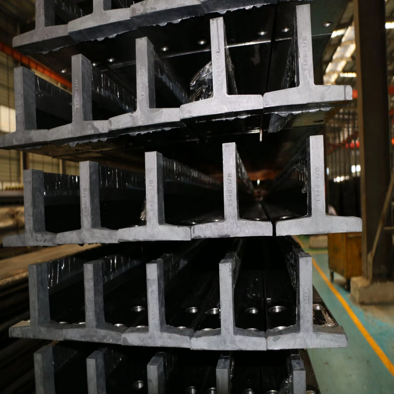 Elevador de carga de acero VTSP101 T127 con riel guía de eje de alta resistencia con certificación ISO9001