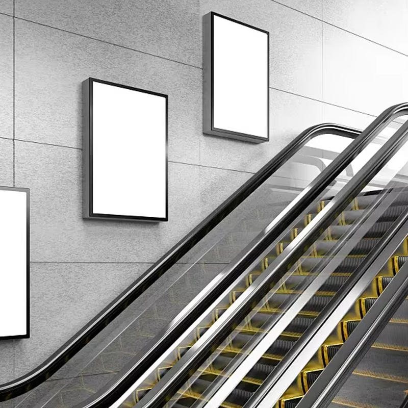 Escalera mecánica de paseo móvil energéticamente eficiente VTES104 _ Funcionamiento fluido y silencioso para centros de transporte público