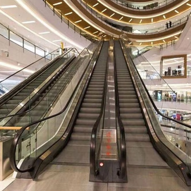 VTES105 VVVF Control Escalera mecánica de 35 grados Ascensor Certificación ISO 0,5m_s Velocidad Diseño moderno Garantía de 1 año para centro comercial