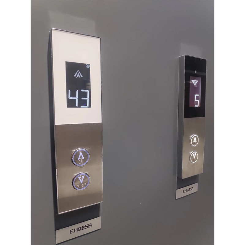 VTSP333 Moderno elevador de acero inoxidable con pantalla táctil montada en la pared Cop and Lop