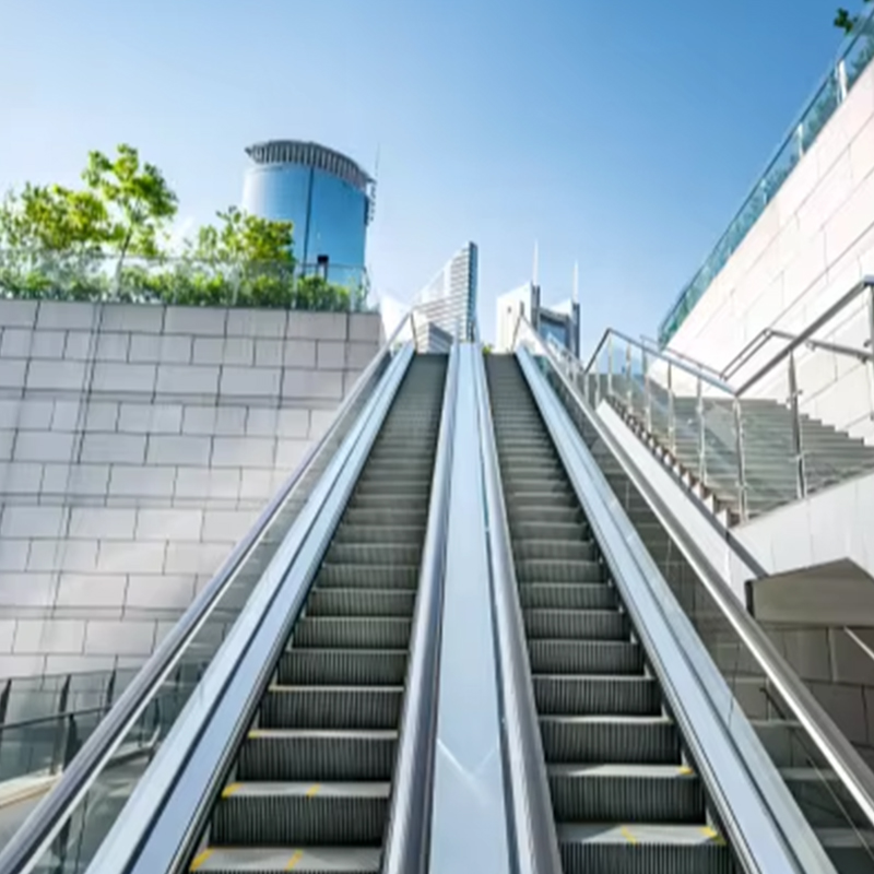 VTES101 0-35 Escaleras mecánicas usadas para interiores con edificio angular Precio Costo en venta