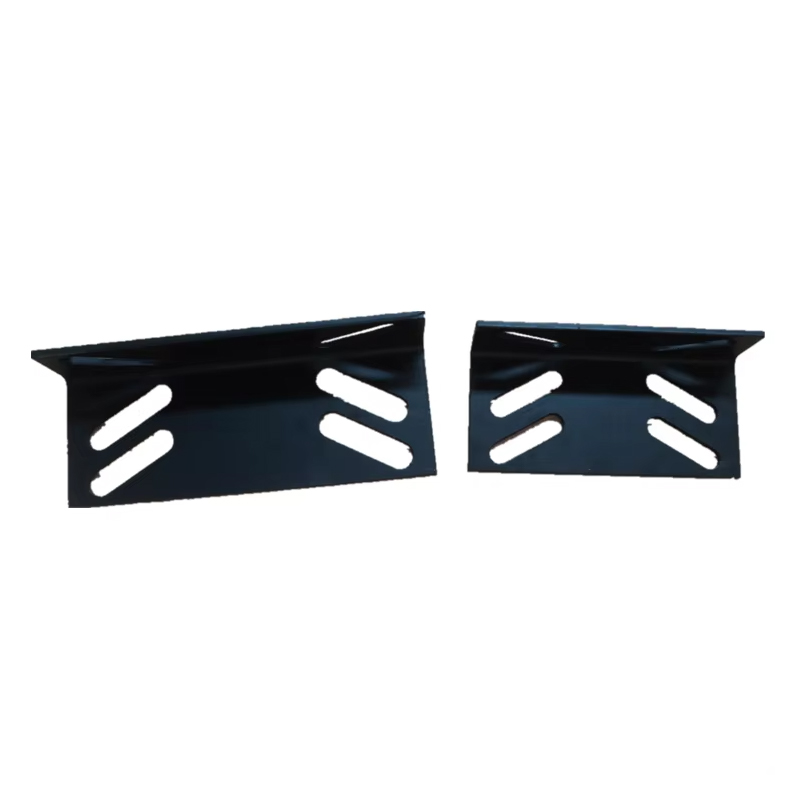 Soporte de riel guía de ascensor VTSP120 Soporte de riel de elevación de alta resistencia Soporte de montaje de acero Certificado ISO Pintado en negro para oficina