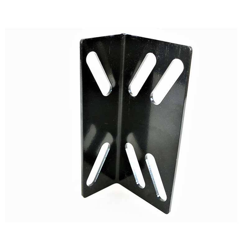 Soporte de riel guía de ascensor VTSP120 Soporte de riel de elevación de alta resistencia Soporte de montaje de acero Certificado ISO Pintado en negro para oficina