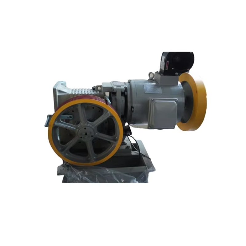 VTSP254 GTW9 Motor de máquina de tracción de ascensor eléctrico para uso en hoteles, capacidad de 630 kg, velocidad de 1,0 m_s, 380 V_220 V, 2_1 cuerdas, certificación EN81