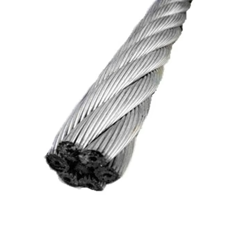 Cable de acero galvanizado inoxidable para tracción de ascensores VTSP264 8X25F-IWRC para uso en hoteles