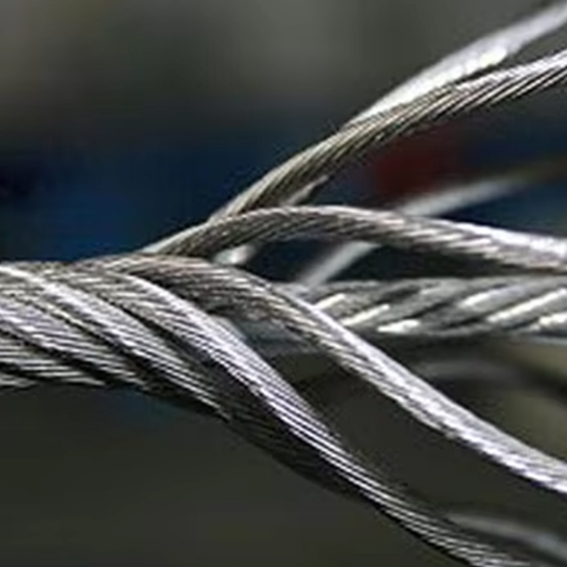 VTSP263 Cable de acero galvanizado inoxidable resistente al calor de 11 mm de alta resistencia a la tracción de fábrica de China