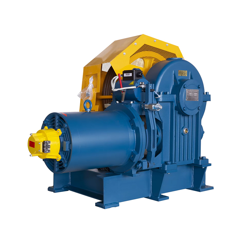 VTSP245 Máquina de tracción con engranajes de ascensor de fábrica de China Motor de elevación de mercancías