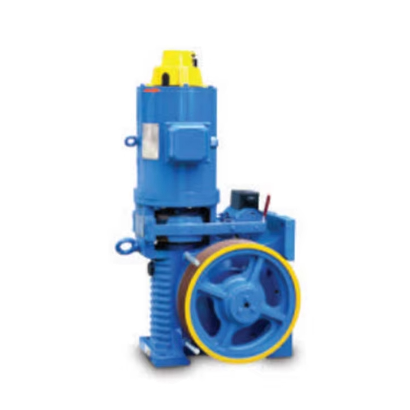 VTSP245 Máquina de tracción con engranajes de ascensor de fábrica de China Motor de elevación de mercancías