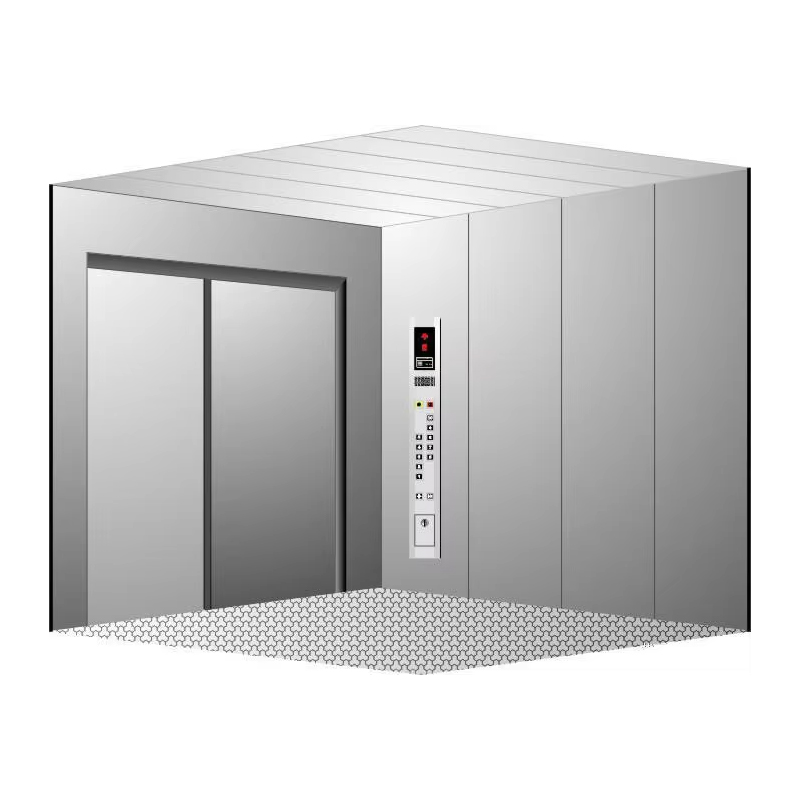 Piezas de ascensor VTSP132 Diseño moderno Cabina de ascensor de acero inoxidable Tamaño personalizado para proyectos residenciales y comerciales