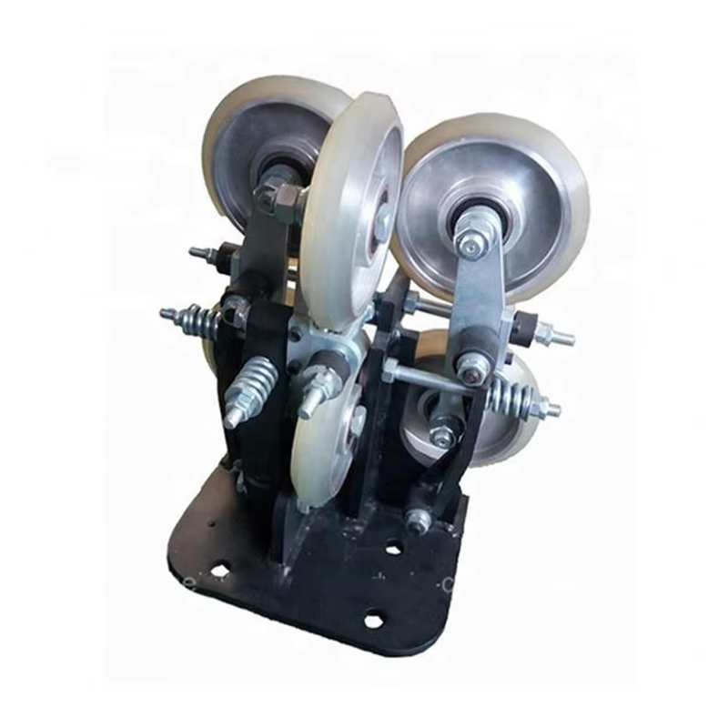 Zapata guía de elevación de ascensor OEM VTSP151 con sistema deslizante de riel liso de acero inoxidable con certificación ISO