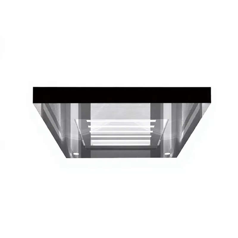 VTSP140 Repuesto para ascensor Accesorios interiores de cabina Techo de acero inoxidable Techo elevador moderno Diseño