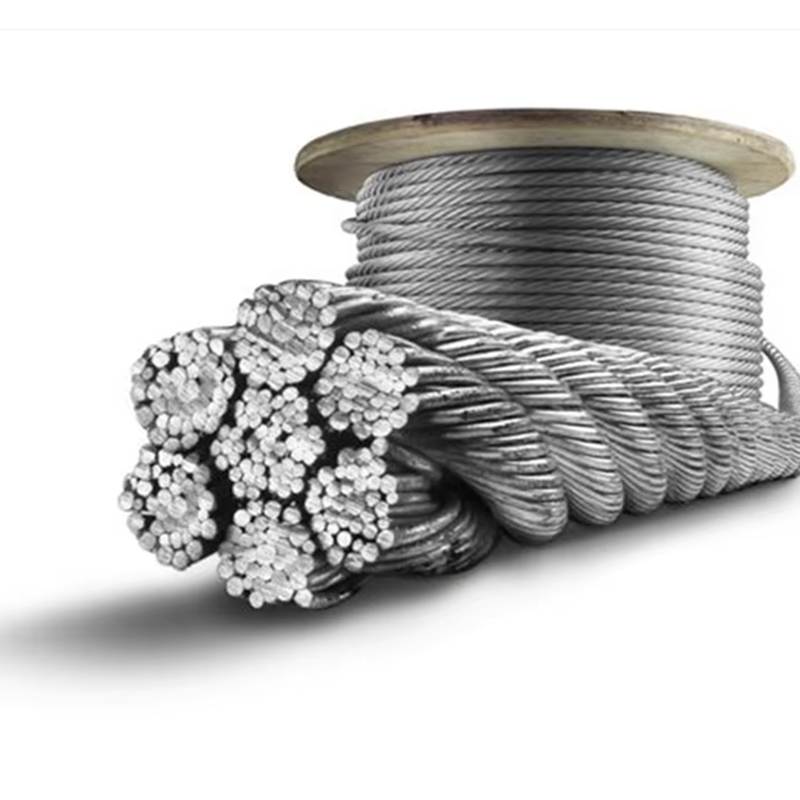 Sistema de tracción de ascensor de acero inoxidable de 12 mm VTSP265 Cable de acero para ascensor de pasajeros