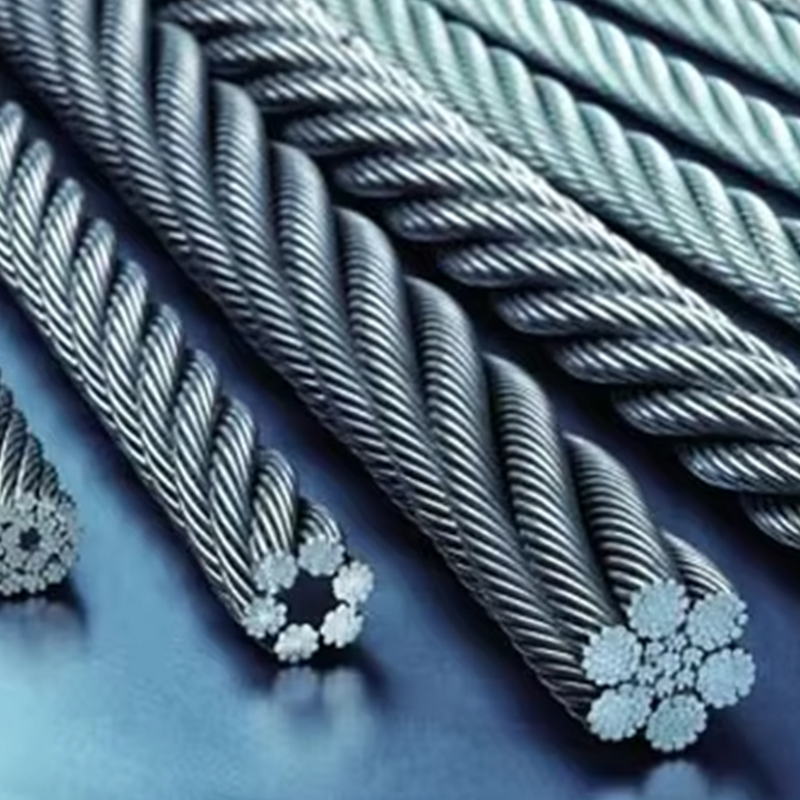 Sistema de tracción de ascensor de acero inoxidable de 12 mm VTSP265 Cable de acero para ascensor de pasajeros