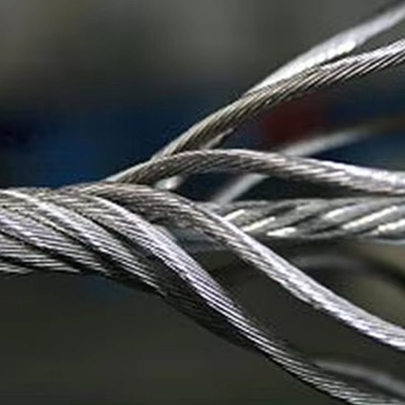 Sistema de tracción de ascensor de acero inoxidable de 12 mm VTSP265 Cable de acero para ascensor de pasajeros