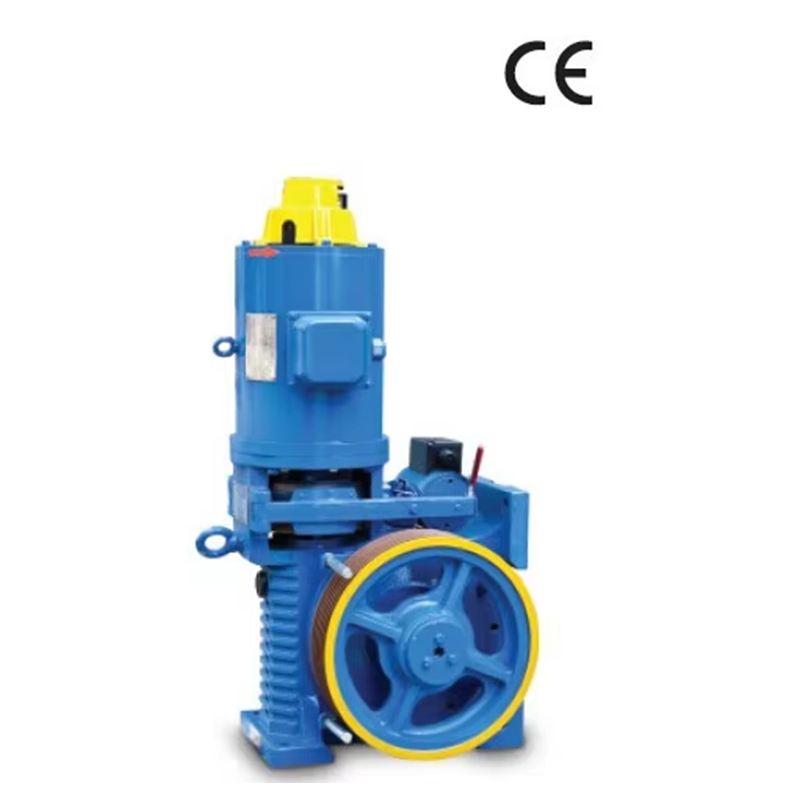 Máquina de tracción con engranajes y motor de ascensor de pasajeros VTSP249 YJ320 de 1000 kg