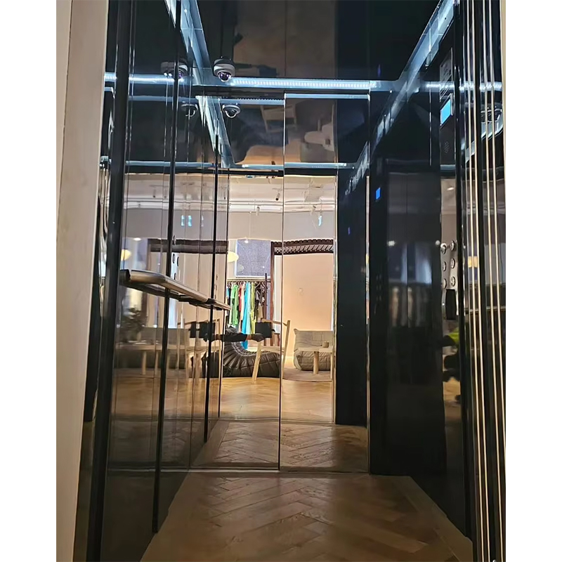 Piezas y accesorios para ascensores VTSP136 Cabina elevadora de pasajeros con iluminación LED y decoración de primera calidad