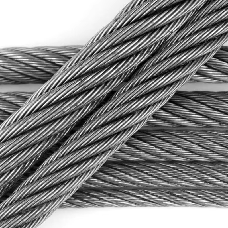 Componentes del ascensor VTSP267 Cable de acero de 8-22 mm para ascensor de pasajeros