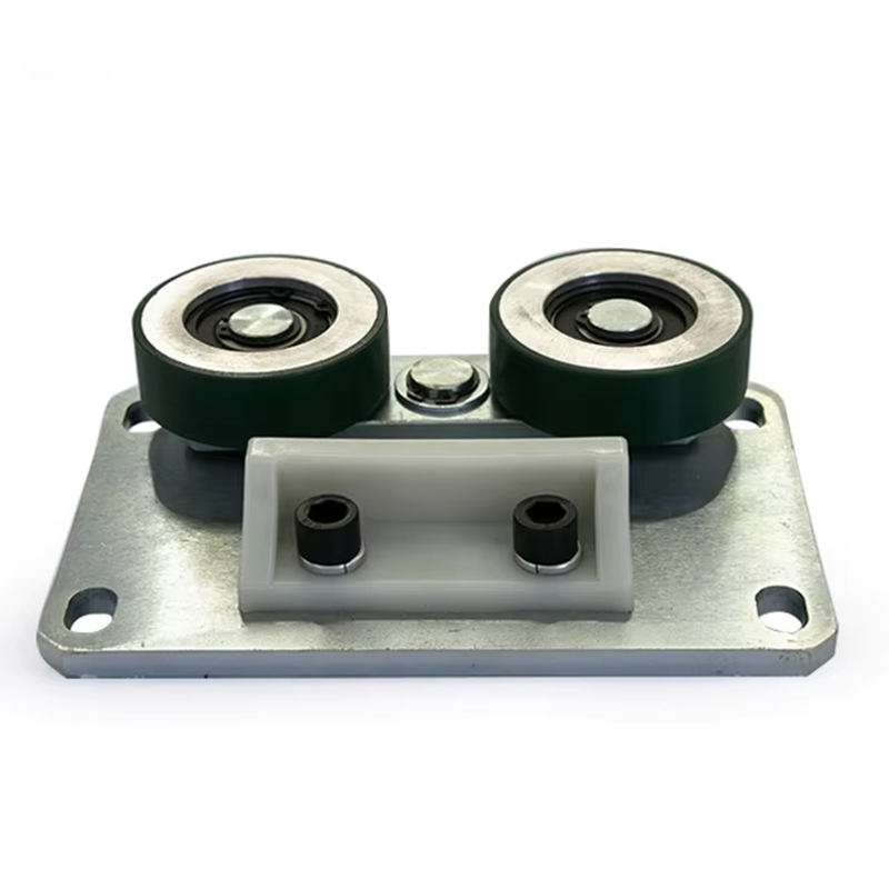 Piezas de ascensor OEM VTSP153 Zapatos de guía de rodillos de contrapeso para elevador de ascensor - Acero inoxidable_Metal Diseño contemporáneo para edificios de oficinas