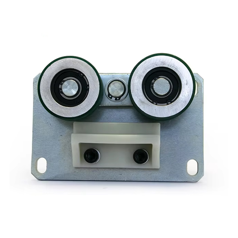 Piezas de ascensor OEM VTSP153 Zapatos de guía de rodillos de contrapeso para elevador de ascensor - Acero inoxidable_Metal Diseño contemporáneo para edificios de oficinas