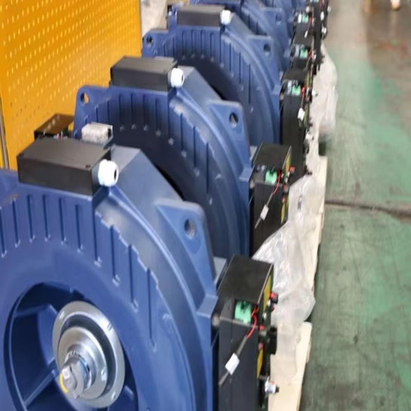 VTSP239 Piezas de ascensores pequeños Motor de máquina de tracción sin engranajes y sin espacio