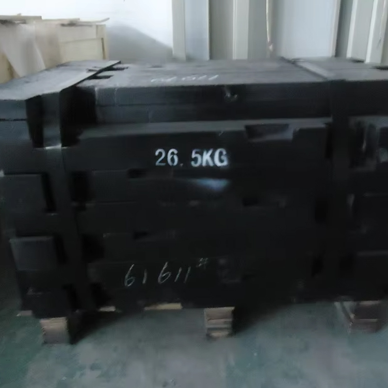 VTSP176 Bloque de equilibrio compuesto de peso de relleno de hierro fundido para ascensores