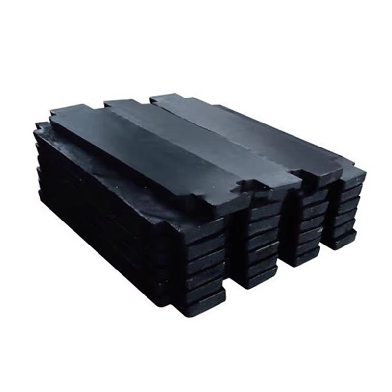 Piezas de ascensor de bloque de contrapeso de acero inoxidable VTSP180 para edificios de oficinas con 1 año de garantía y equilibrio de elevación