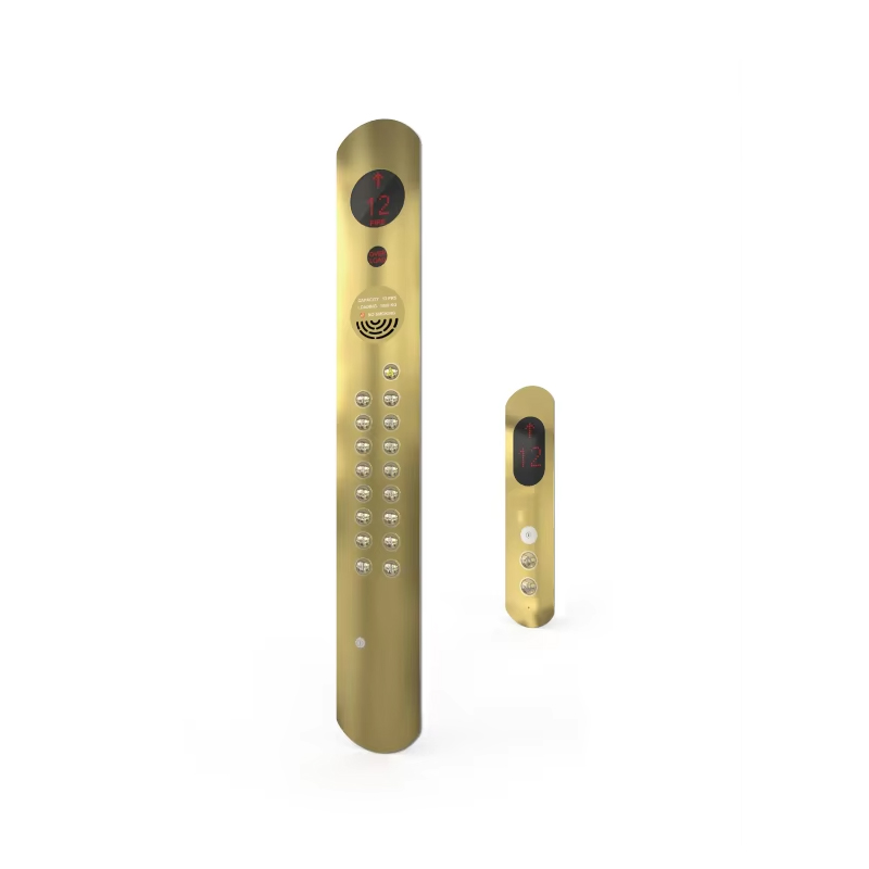 VTSP346 Pantalla de imágenes contemporánea de acero inoxidable de alto rendimiento Lop_Cop para ascensor turístico de hotel de Nova NV