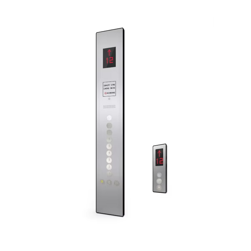 VTSP346 Pantalla de imágenes contemporánea de acero inoxidable de alto rendimiento Lop_Cop para ascensor turístico de hotel de Nova NV