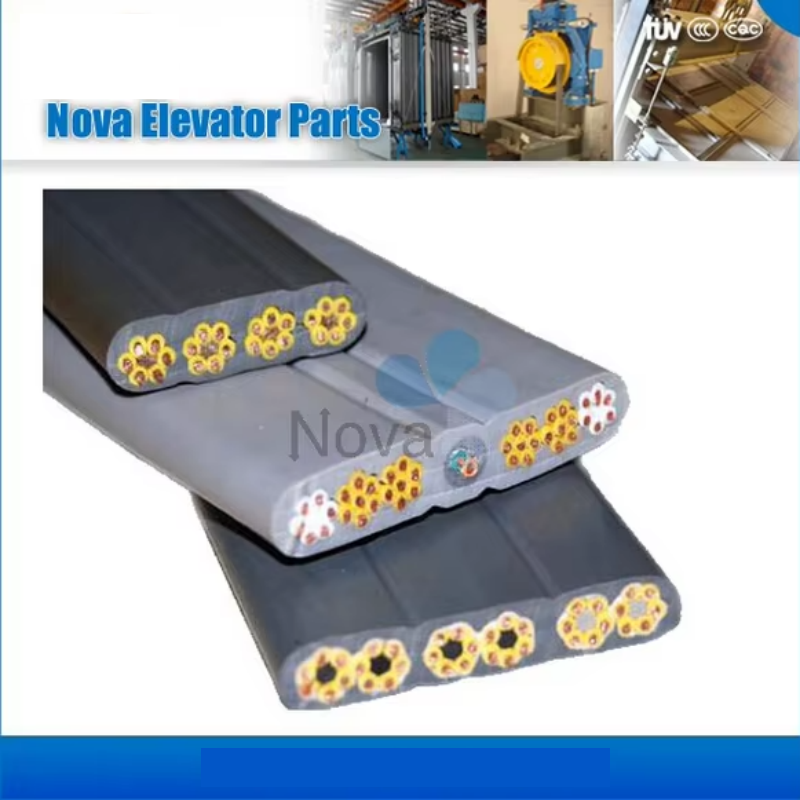 Cable de control de ascensor VTSP365 con cables de desplazamiento de ascensor TVVBG de PVC y caucho