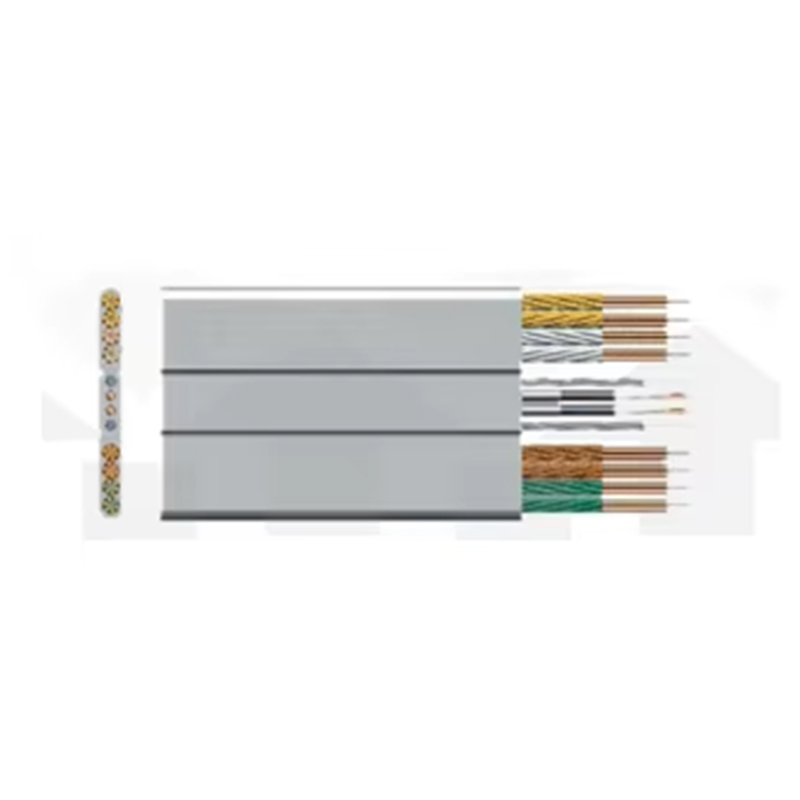 Cable de viaje para ascensor con conductor de cobre flexible plano y aislado en PVC VTSP368