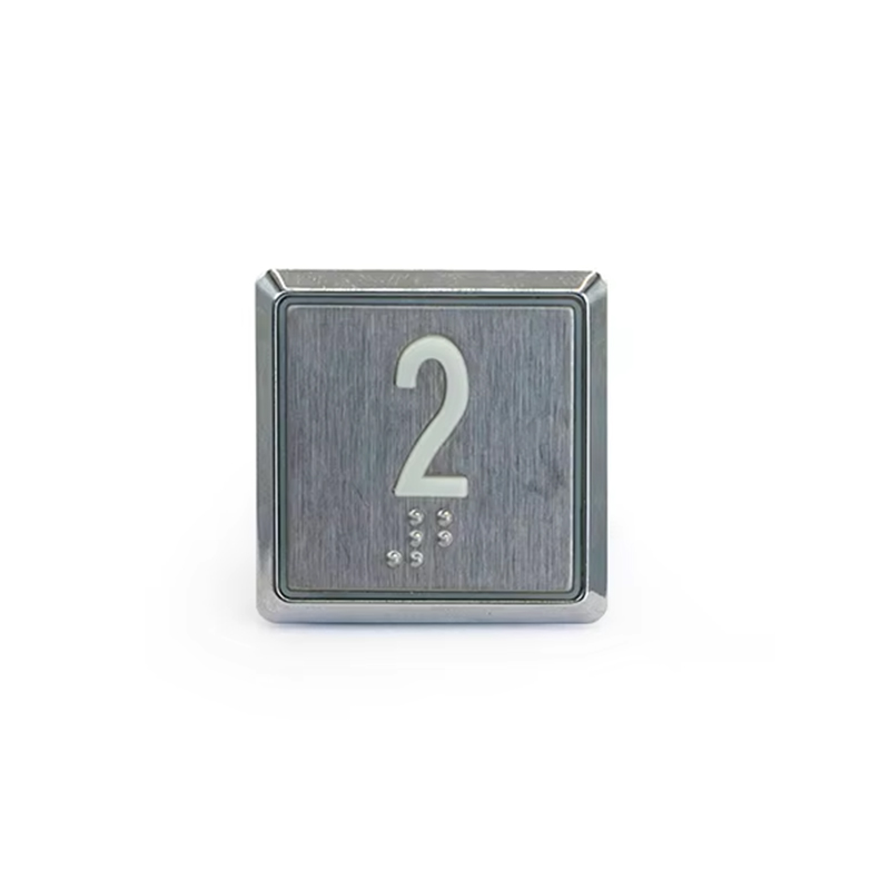 Piezas de ascensor VTSP361 Botón pulsador del ascensor_Botón de elevación con Braille