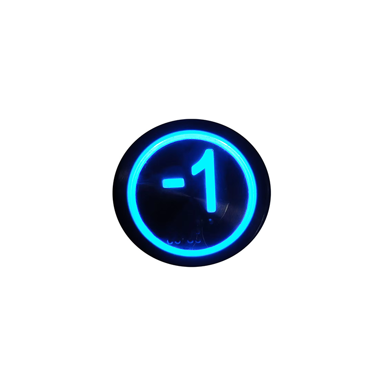 VTSP355 Botón pulsador de ascensor de acero inoxidable para ascensor táctil con tablero de visualización